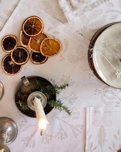 Tygservett Oblekt Ekelund Elegans 50x50cm