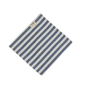 Tygservett Randig Fondaco Svea Denimblå 45x45cm 6-Pack