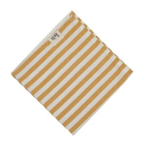 Tygservett Randig Fondaco Svea Gul 45x45cm 6-Pack