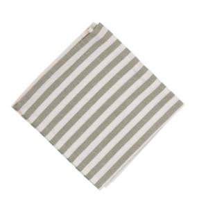 Tygservett Randig Fondaco Svea Lindgrön 45x45cm 6-Pack