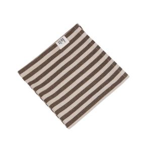 Tygservett Randig Fondaco Svea Nougat 45x45cm 6-Pack
