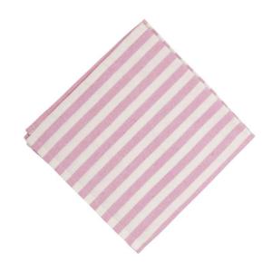 Tygservett Randig Fondaco Svea Rosa 45x45cm 6-Pack
