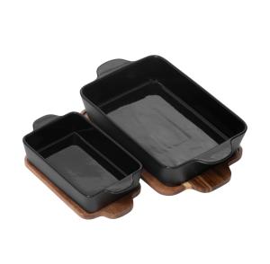 Ugnsform Blacksmith 2-delar Svart Orrefors Jernverk