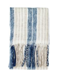 Ullpläd Kosta Linnewäfveri Tanum Blå 130x170cm