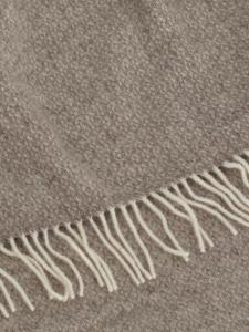 Ullpläd Westport 130x170cm Sand Kosta Linnewäfveri