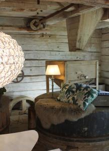 Oriva Lampskärm Oval Organza 28cm Vit