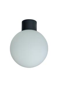 Utomhuslampa Plafond/Grindstolpe Svart/Vit Aneta Saltvik