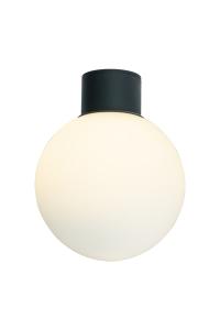 Utomhuslampa Plafond/Grindstolpe Svart/Vit Aneta Saltvik