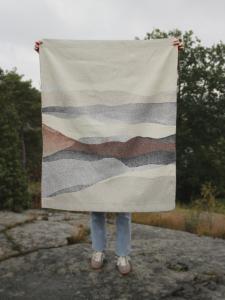 Väggbonad Dunes Brun 98x129cm Svanefors