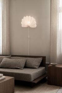 Vägglampa Anna Vit Bomull 53,5 cm Watt & Veke