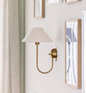 Vägglampa Creme Globen Lighting Iris