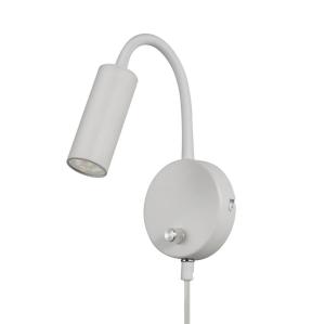 Vägglampa Dimbar Flex Mini Vit GU10 Oriva