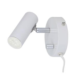 Vägglampa Dimbar Vit Oriva Mini 10cm