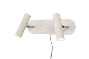 Vägglampa Dubbel Vit Aneta Lighting Artic