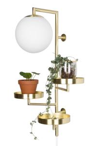 Vägglampa Mässing Globen Lighting Astoria