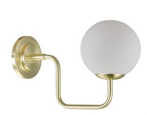 Vägglampa Mässing Oriva London 21cm