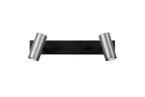 Vägglampa Oxidgrå/Svart Dimbar 2L Belid Cato