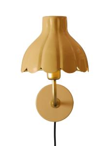 Vägglampa PR Home Wells Lejongul/Guld 21cm
