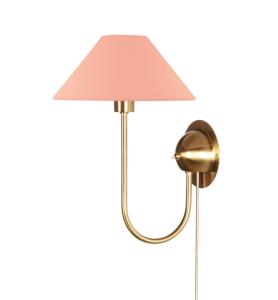 Vägglampa Rosa Globen Lighting Iris