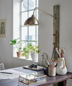 Vägglampa Sofinna Guld 46cm Lene Bjerre