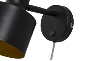 Vägglampa Svart Aneta Lighting Ferdinand