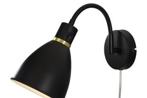 Vägglampa Svart Aneta Lighting Idre