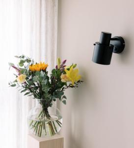 Vägglampa Svart Globen Lighting Clark 17cm