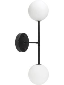 Vägglampa Svart/Opal PR Home Sigma 49cm
