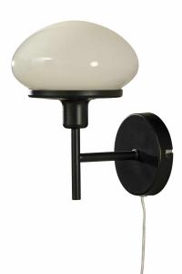 Vägglampa Svart/Vit Aneta Lighting New August