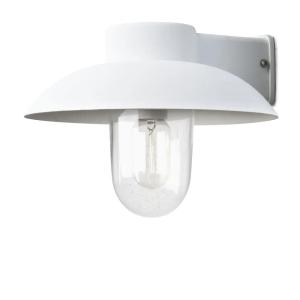 Vägglampa Utomhus Mani Vit E27 IP44 21cm Konstsmide