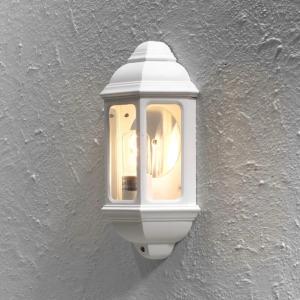 Vägglampa Utomhus Cagliari Vit E27 IP43 36cm Konstsmide