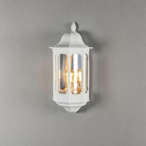 Väggplafond Pallas Vit E27 IP23 47cm Konstsmide