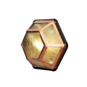 Väggplafond Utomhus Castor Koppar E27 IP23 30cm Konstsmide