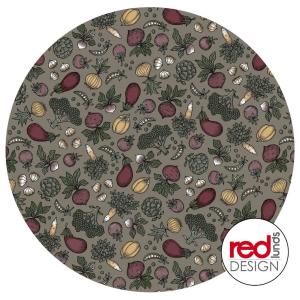 Rund Vaxduk Skördetid Multi Ø140cm Nina Royal