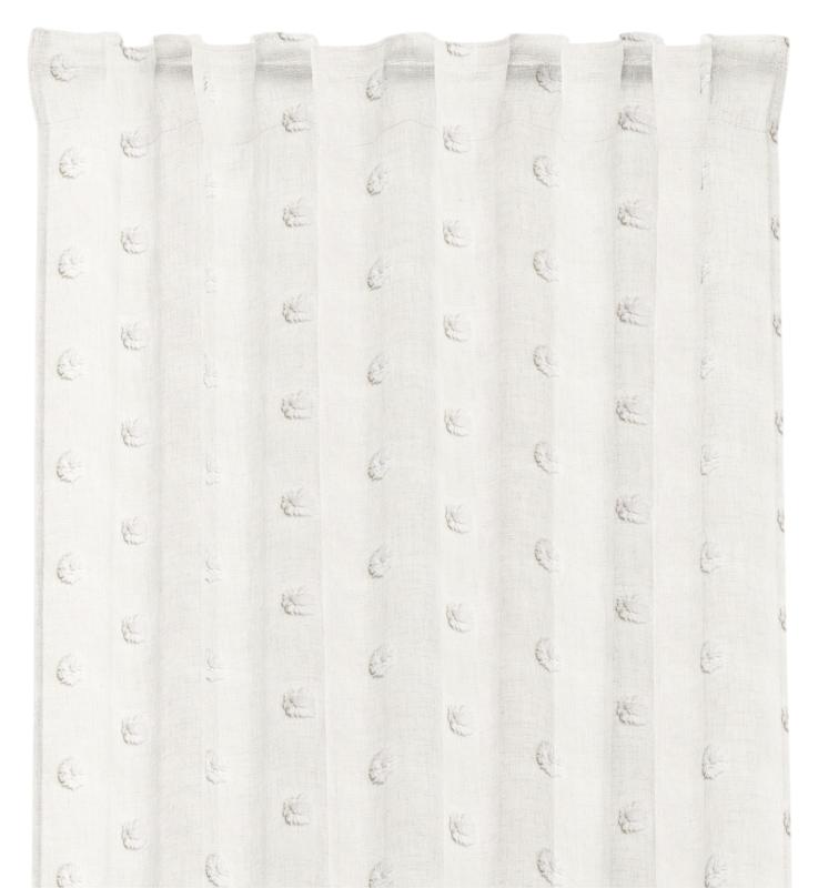 Vit Gardin Redlunds Iris 2-Pack 140x280cm at lavanille