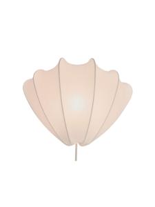 Vägglampa Anna Vit Bomull Watt & Veke 25cm