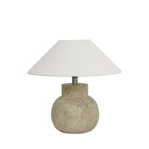 Lampfot Travertine Watt & Veke Pella 23cm