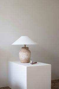 Lampfot Vit/Rost Watt & Veke Sigrid 35cm