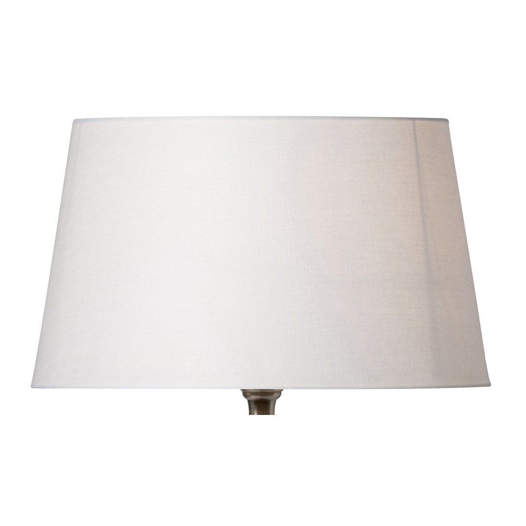 Watt & Veke Basic Rak Lampskärm Vit 42cm