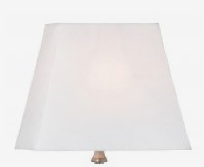 Watt & Veke Basic Rektangulär Lampskärm Vit 22cm at lavanille