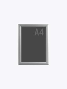 Snäppram, Poster frame A4, 25mm aluminiumprofil