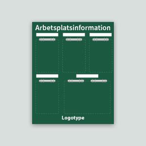 API-tavla med whiteboardfunktion & egenbild, 745x930mm