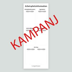 API tavla standard, 495x1300mm