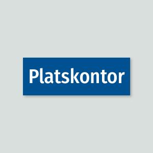 Platskontor, kanalplast