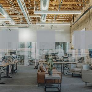 Glasdekor, kvadrat 120mm, frost