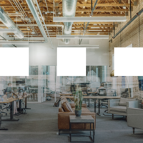 Glasdekor, kvadrat 120mm, vit