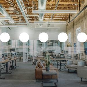 Glasdekor, rund 75mm, vit