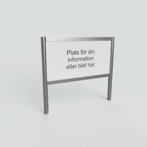 1120x1000mm - Informationsskylt 60R