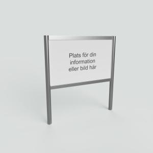 1120x1200mm - Informationsskylt 60R