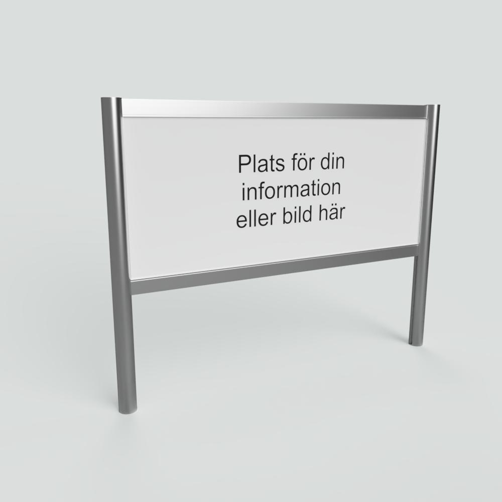 1320x1000mm - Informationsskylt 60R